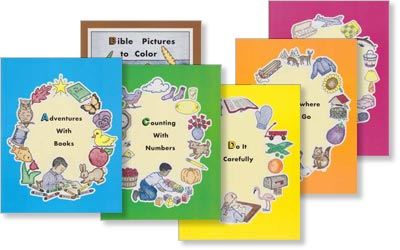 Preschool - Set of 6 ABC Series workbooks