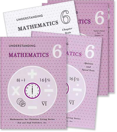 Grade 6 Math "Understanding Mathematics" Set