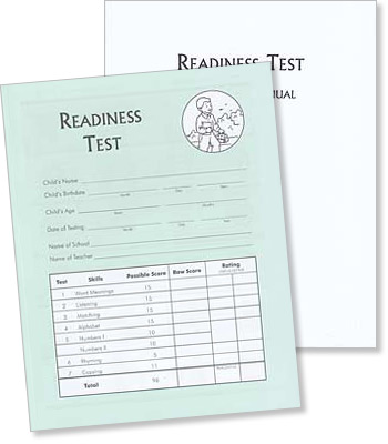 Grade 1 Readiness Test Set
